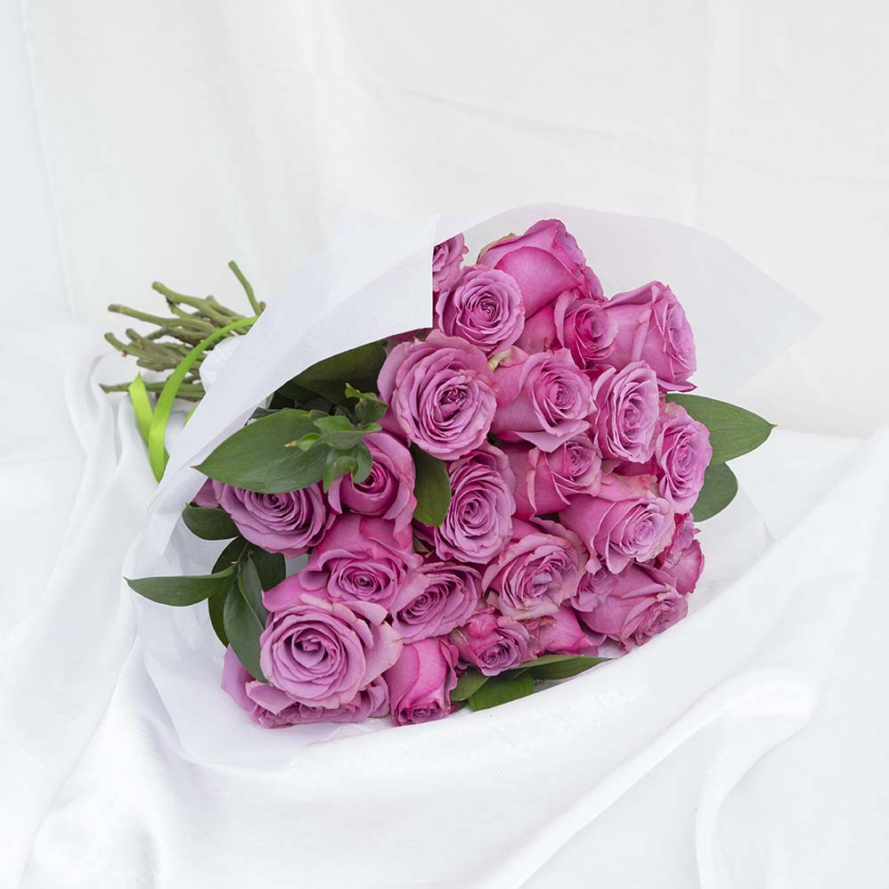 Ramo 24 rosas lila